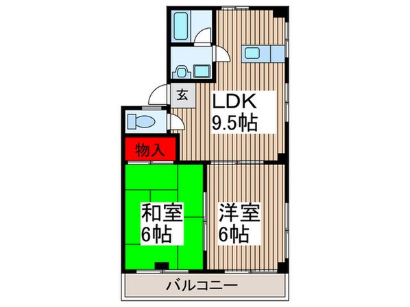 ニア－ハイム七里の物件間取画像